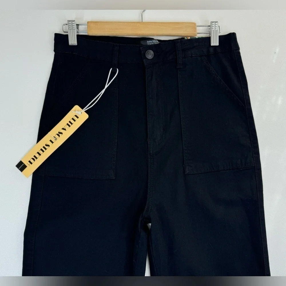 NWT Monkey Ride High Rise Trouser Flare Stretch Jeans Size 11/30